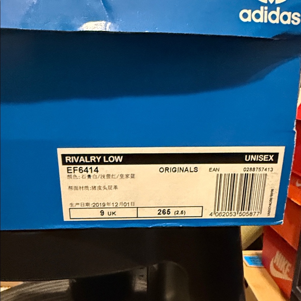 Adidas Originals Rivalry Low in Blue